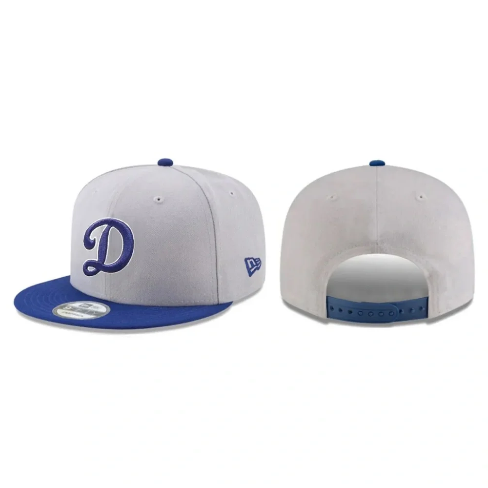 New Era - MLB Baseball Hat - Los Angeles Dodgers ‘D’ Logo 9FIFTY Snapback Cap - Picture 1 of 6